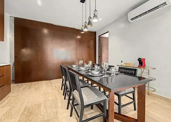 Ferienhaus Lux 1br With Rooftop Pool, Spa, Gym, Kids Playroom Tulum