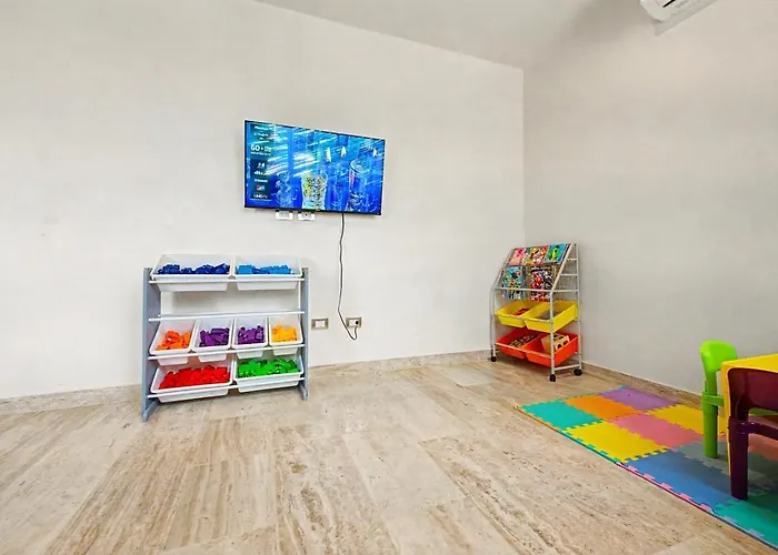 Lux 1br With Rooftop Pool, Spa, Gym, Kids Playroom Ferienhaus Tulum