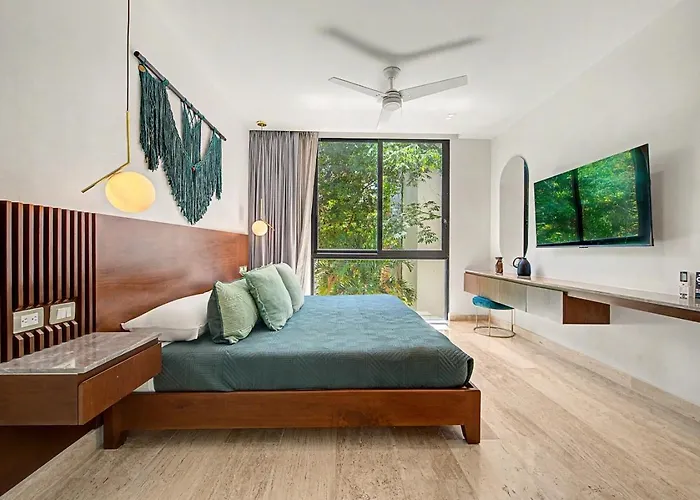 Ferienhaus Lux 1br With Rooftop Pool, Spa, Gym, Kids Playroom Tulum