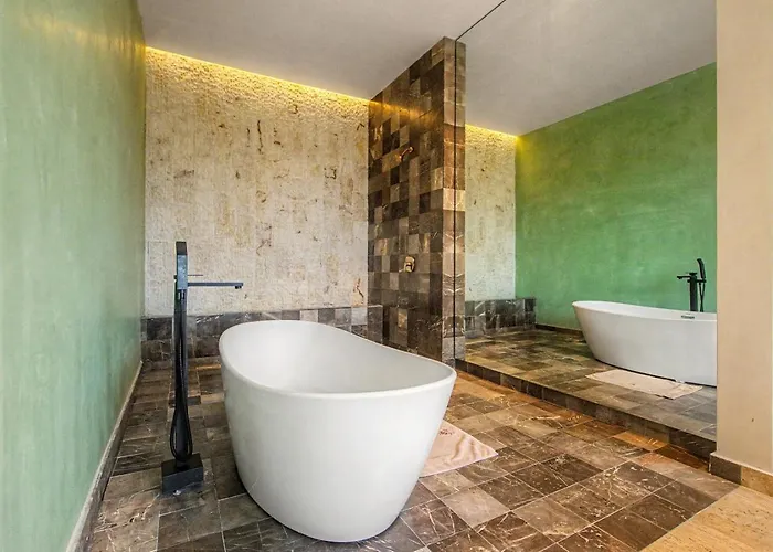 Ferienhaus Lux 1br With Rooftop Pool, Spa, Gym, Kids Playroom Tulum