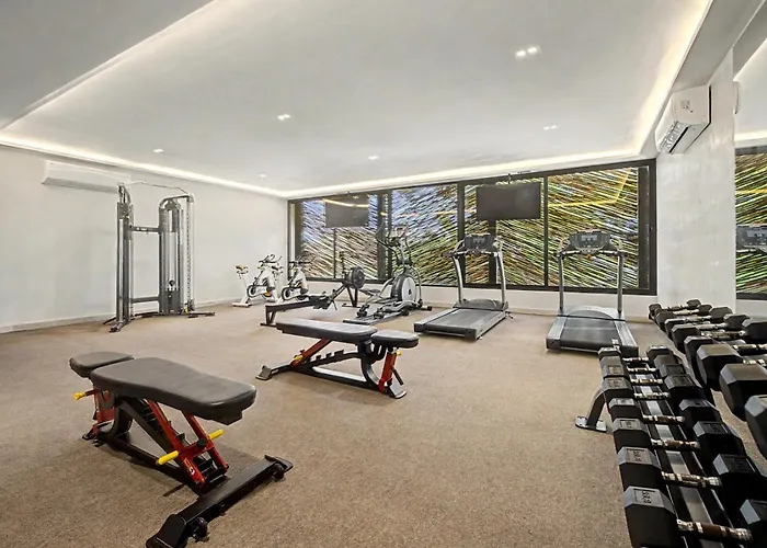 Ferienhaus Lux 1br With Rooftop Pool, Spa, Gym, Kids Playroom